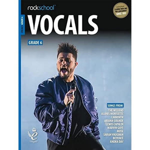 Rockschool Vocals Grade 6 (2021) cover image