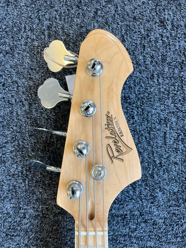 Revelation RBJ-67 DLX Jazz Bass in Swamp Ash - GREAT CONDITION