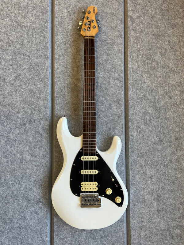 Sterling by Music Man SUB Series Electric Guitar – Vintage White